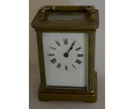French brass carriage clock (not working)