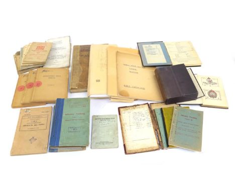 A Quantity of Armourer's Handbooks, including The Armourer's Handbooks for the Rifle and Light Machine Guns, Small Arms Train