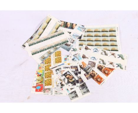 GREAT BRITAIN mint stamps approximately three hundred first class stamps some with traffic lights, margins, gutters etc estim