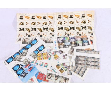 GREAT BRITAIN mint stamps approximately three hundred first class stamps some with traffic lights, margins, gutters etc estim