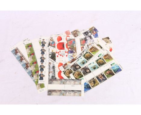 GREAT BRITAIN mint stamps approximately three hundred first class stamps some with traffic lights, margins, gutters etc estim