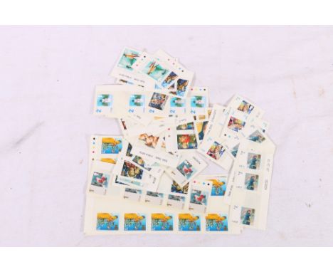 GREAT BRITAIN mint stamps, approximately sixty six first class large stamps and sixty three second class large stamps, estima
