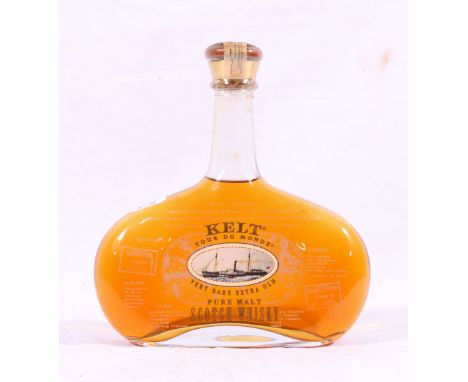 KELT TOUR DU MONDE extra old pure malt scotch whisky, 50cl.