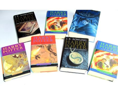 Rowling (J.K.).  Harry Potter and The Goblet of Fire, Harry Potter and the Prisoner of Azkaban, Harry Potter and the Half-Blo