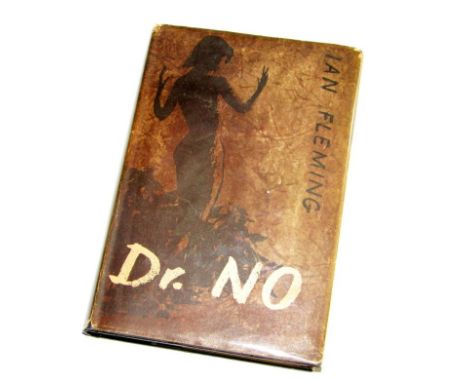 Fleming (Ian),  Dr No, FIRST EDITION, with pictorial dust jacket, glascine wrapper, 8vo, 1958.