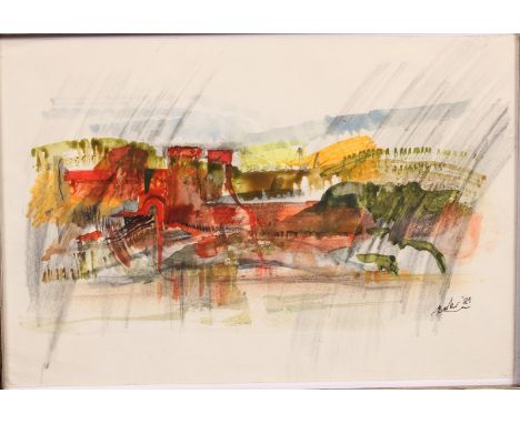  Kit Barker (1916-1988) British. “The Great Gate of Kiev”, Watercolour, Signed and Dated ’81, and Inscribed on the reverse; ‘