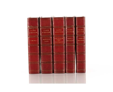 Austen, Jane; 'The Novels of..' in five volumes, The Text Based on Collation of the Early Editions by R. W Chapman, Clarendon