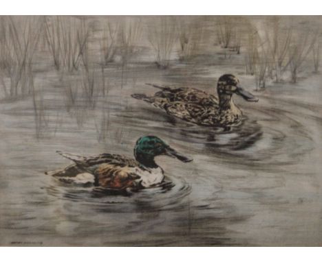 HENRY WILKINSON, Wild Fowl, two limited edition prints, numbered 49/150 and 4/150, each signed in pencil to margin, each fram