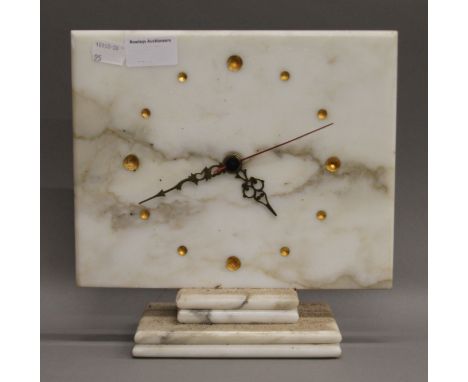 A retro clock. 24 cm wide.