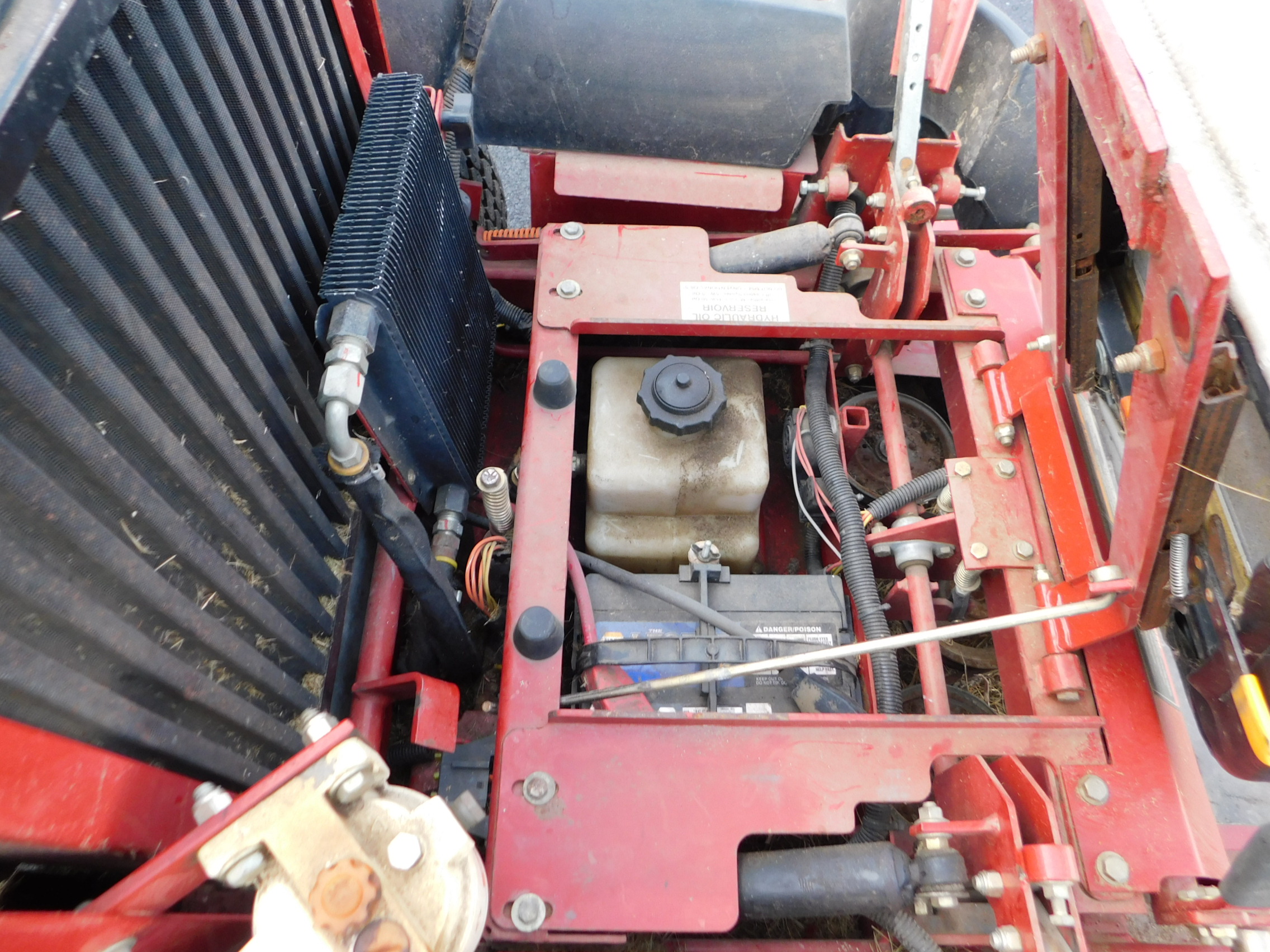 Ferris Model Is 5000 Zero Turn Mower Sn Caterpillar Diesel Engine 6