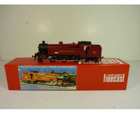 FINECAST - constructed model Metropolitan K Class LNER 2-6-4T loco no.112, maroon in original box
