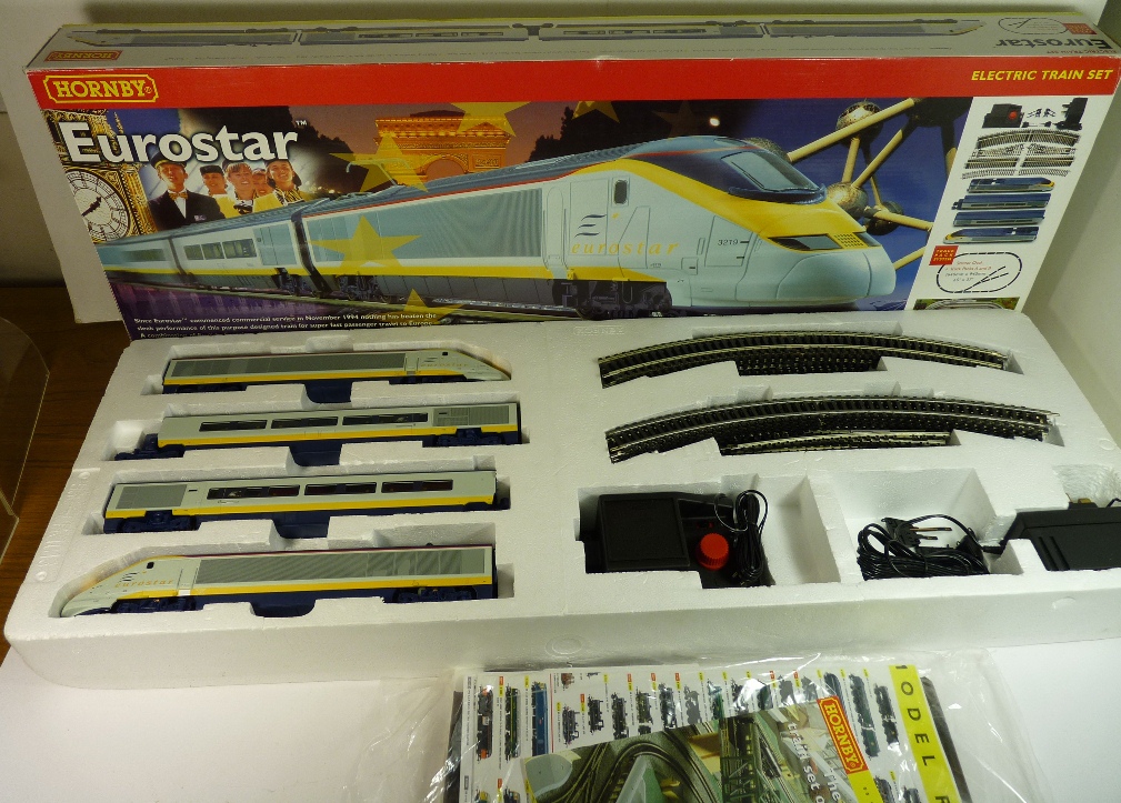 hornby eurostar train set