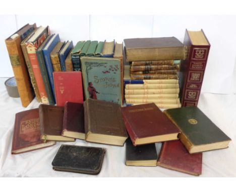 A quantity of hardback books including Dickens' and vintage 'Shown To The Children' series titles, also The Just So Stories 1