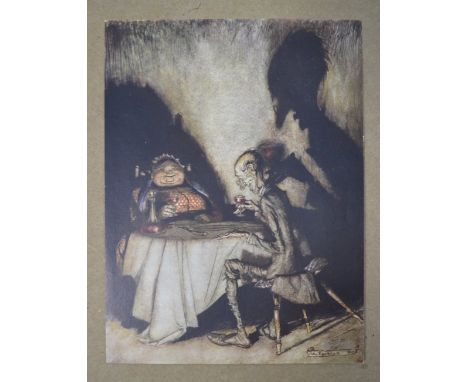 Rackham, Arthur, Mother Goose The Old Nursery Rhymes, with 14 tipped-in colour plates and numerous monochrome plates and vign