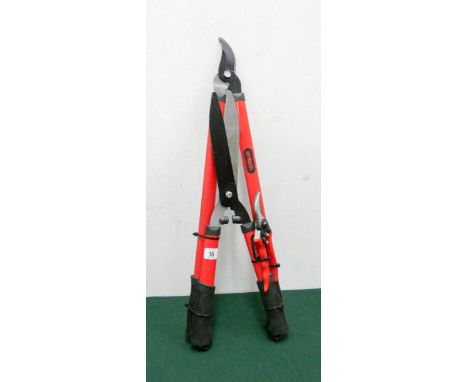 A lopper, shear and secateurs set