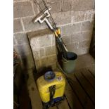 Weedwiper with 2No Knapsack sprayers and quantity Hoselock spot applicators