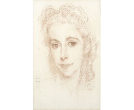 Augustus Edwin John O.M., R.A. (British, 1878-1961)Portrait of Carmen Gandarillas signed and dated 'John/1943' (lower left)ch