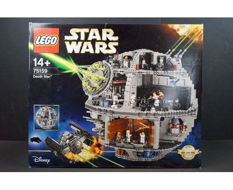 Lego - Boxed Lego 75159 Star Wars Ultimate Collectors Series Death Star set, factory sealed, box showing storage wear otherwi