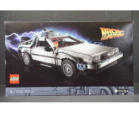 Lego - Boxed Lego 10300 Back to the Future DeLorean set, factory sealed and ex
