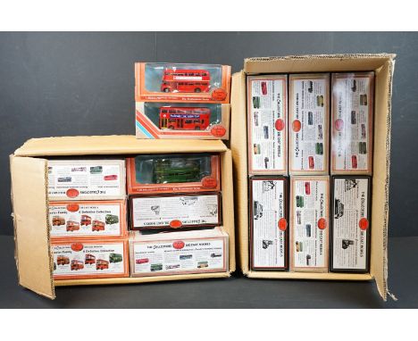 48 Boxed 1/76 scale EFE Exclusive First Editions diecast model buses to include The Routemaster Series, De Regulation, Beatti