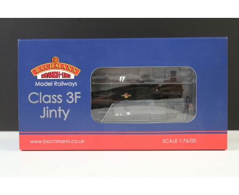 Boxed Bachmann OO gauge 32232 Class 3F Jinty 47500 BR black late crest locomotive 