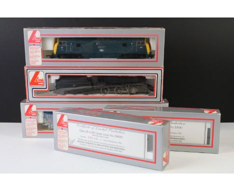 Five boxed Lima OO gauge locomotives to include ltd edn 204827A5 CL 20 D8040, ltd edn 204828A5 CL 20 D8041, 205120 MWG, 20508
