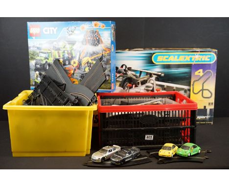 Collection of various Scalextric items to include boxed Scalextric Sport Advanced Track System Le Mans 24, quantity of variou