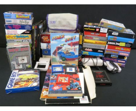 Retro Gaming - Collection of various boxed Nintendo Game Boy games to include Super Mario Land, The Jetsons Robot Panic, The 