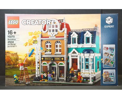 Lego - Boxed Lego Creator Expert 10270 Bookshop set, factory sealed and ex 