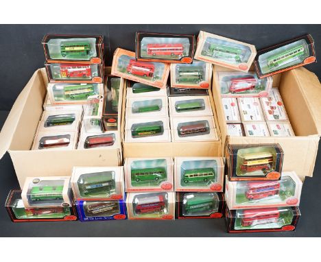 72 Boxed 1/76 scale EFE Exclusive First Editions diecast model buses to include The Routemaster Series, London Country, Londo