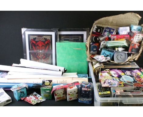 Collection of various comics, books and collectables to include Marvel DC Comics, Charlton Comics, etc featuring Fightin' Arm