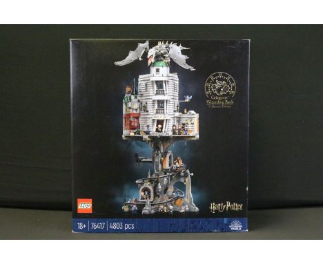 Lego - Boxed Lego 76417 Harry Potter Wizarding World Gringotts Wizarding Bank Collectors' Edition set, factory sealed and ex 