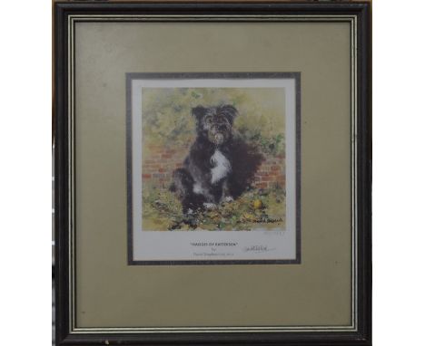 After David Shepherd - 'Haggis of Battersea', ltd ed 561/1500 print, pencil signed to margin, 19 x 17 cm