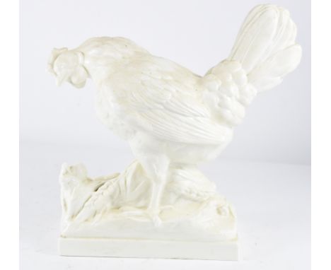 A Royal Worcester Parian figure “Marguerite” 3582, after A.Acori, 23cm high