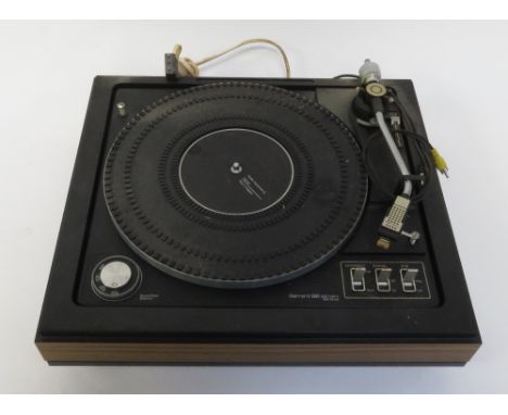 A Garrard 86SB MKII record player, with original manual