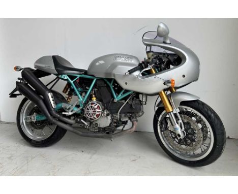 Registration No: Unregistered  Frame No: ZDMC100AA5B001395 MOT: NoneDucatis tribute to Smart's famous victoryRare model recen