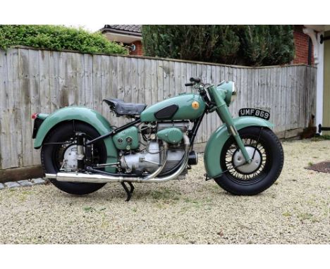 Registration No: UMF 869 Frame No: 573091 MOT: ExemptA very well presented Sunbeam S7Engine work at a cost of over £1,000All 