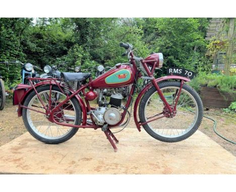 Registration No: VSK 697 Frame No: M14944F MOT: ExemptPart of a private collection of machinesRestored to a good standardOld 