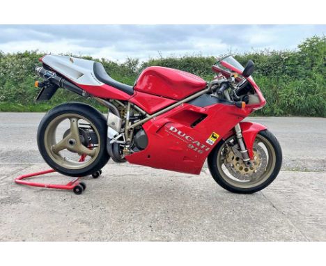 Registration No: R374 XTP Frame No: 11115 MOT: NoneLow mileage of just 15,000First registered in the UKA very presentable Duc