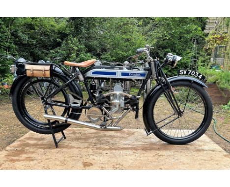 Registration No: SV 7034 Frame No: 72358 (Not visible) MOT: ExemptA beautifully restored DouglasA high standard Banbury machi
