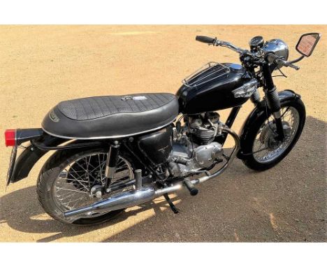 Registration No: RCD 355G Frame No: H6721 MOT: ExemptNicely presented pre oil-in-frame Tiger 100 500Ex police bike known by t