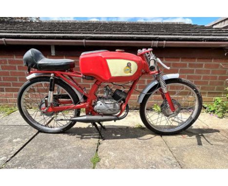 Registration No: Unregistered Frame No: Not visible MOT: ExemptAn unusual Demm RacerPart of a private collection of machinesV
