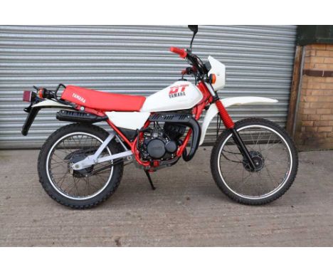 Registration No: F687 FTU Frame No: 5M6072346 MOT: NoneSmallest model in Yamaha's DT Trail bike rangeMany 16 year old riders 
