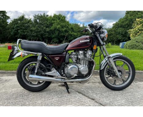 Registration No: JRV 330X Frame No: JKAZDH13CAD36101 MOT: ExemptStill with its original 'KHI H 022' exhaust systemRecent tyre