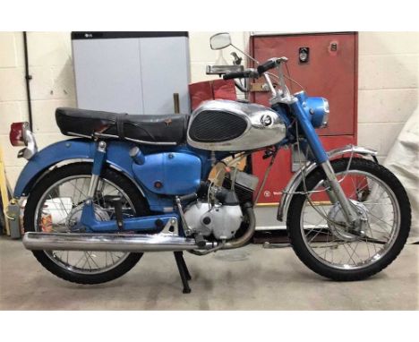 Registration No: UCA946D  Frame No: KF020930 MOT: ExemptRare in the UK 90cc Disc Valve singleStill fitted with its original t