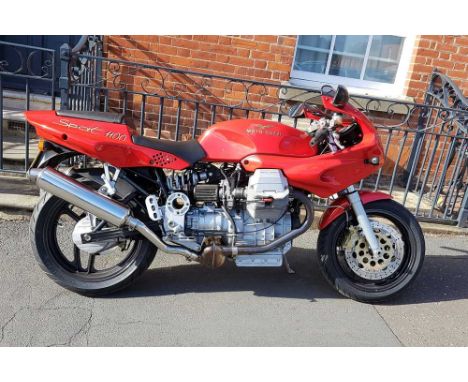 Registration No: N536 SMY Frame No: KE12385 MOT: June 2025Moto Guzzi’s classic big V-twin sports tourerPresented in a good an