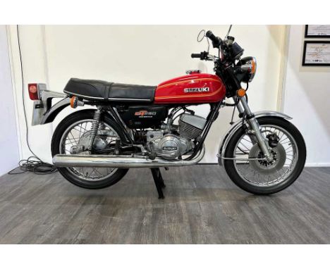 Registration No: GFV 891S Frame No: 112149 MOT: ExemptA nicely presented Suzuki GT250Part of a private collectionBeen on disp