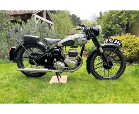 Registration No: BSV 942 Frame No: YC1078166 MOT: ExemptEarly post-war BSA C10BSA's entry level machineUsed and enjoyed in ow