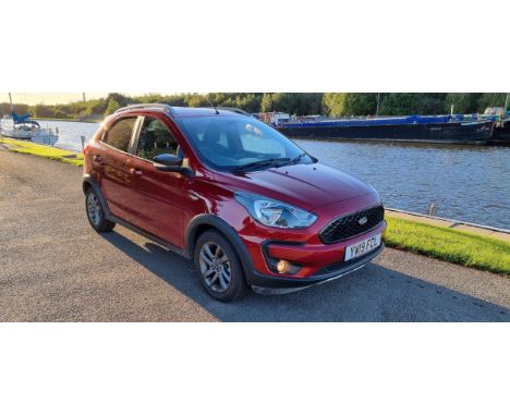 2019 Ford KA+ Active, 1.2 VCTI 85PS. Registration number YW19 FCL. Chassis number MAJUXXMTKUKC59049. Ford revealed the new KA