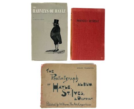 Three works. Edmund Vale. 'The Harveys of Hayle. Engine Builders, Shipwrights and Merchants of Cornwall,' 1966, first edition